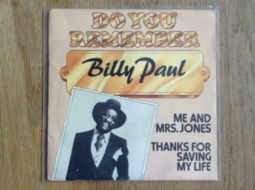 single billy paul, Enlèvement ou Envoi, 7 pouces, R&B et Soul, Single