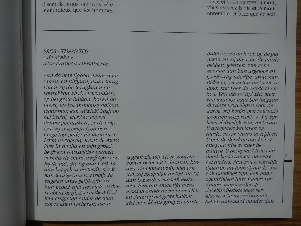 Eros Thanatos - Kunstmanifestatie te Brussel, 1987, Enlèvement ou Envoi, Comme neuf, Peinture et dessin