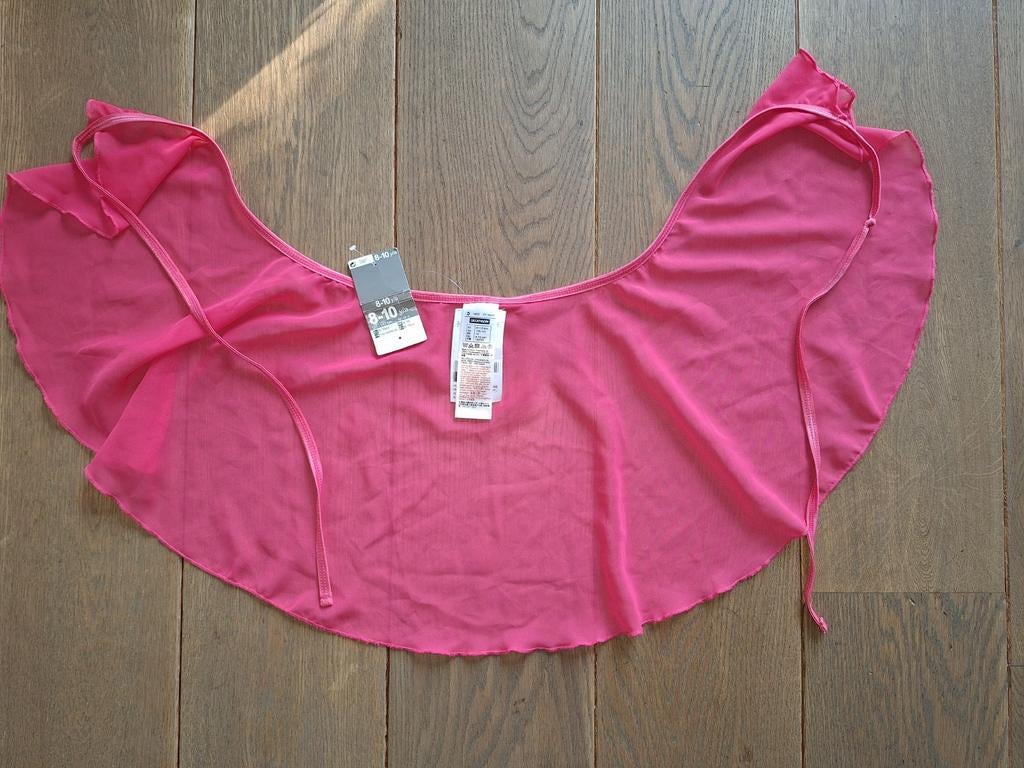 Roze tulle wikkelrok voor ballet maat 128 / 140 NIEUW, Enlèvement ou Envoi, Neuf, Vêtements