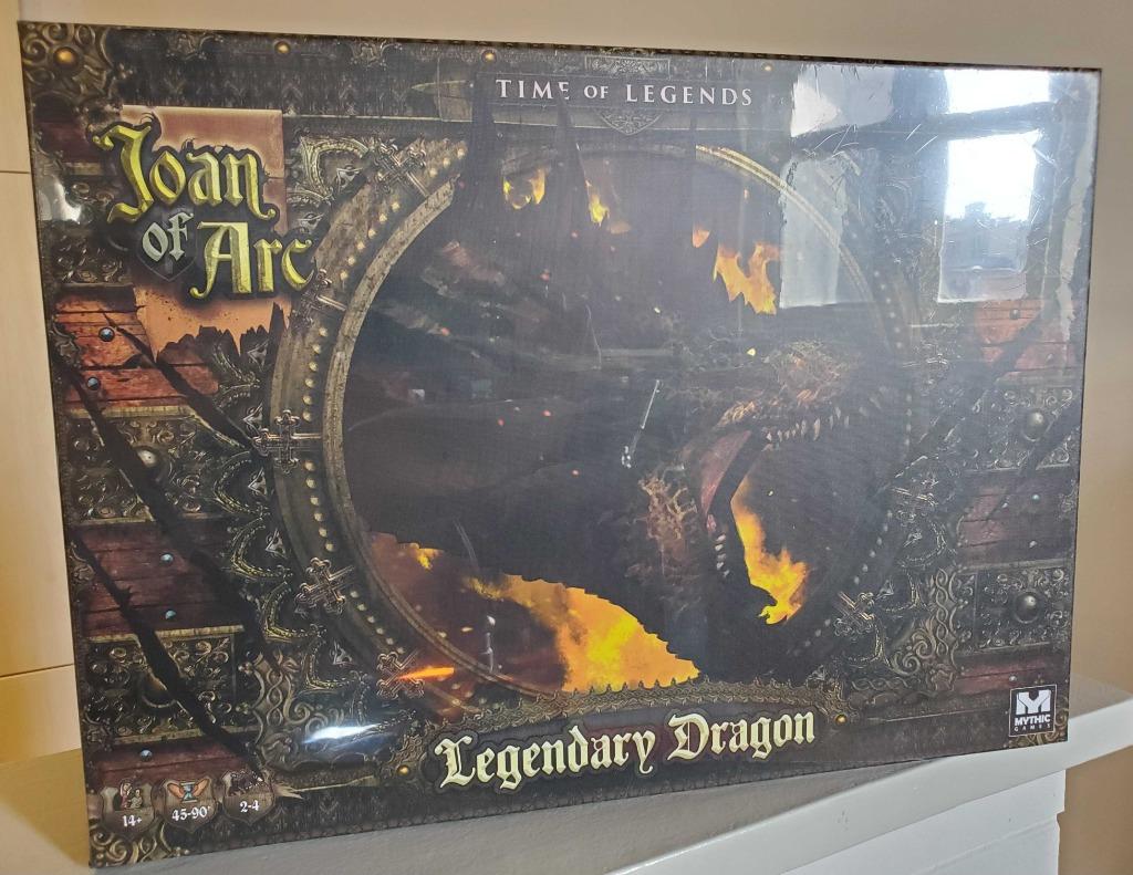 Time of Legends: Joan of Arc Legendary Dragon Kickstarter, Hobby & Loisirs créatifs, Jeux de société | Jeux de plateau, Neuf, 1 ou 2 joueurs