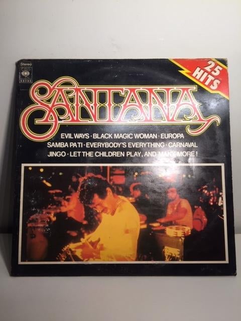 LP - Santana - 25 Hits, The Sound Of Santana ( 2 x LP gatefo, Cd's en Dvd's, Vinyl | Rock, Ophalen of Verzenden, Zo goed als nieuw