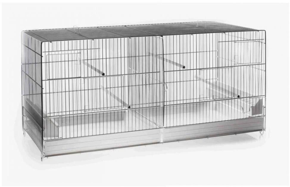 Cova Wire Cage 120 cm Cage d'élevage en 2 pièces, Enlèvement