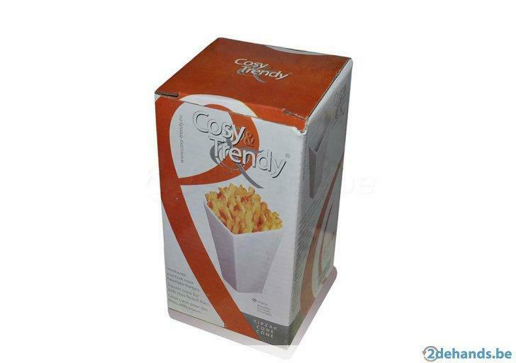 2 nieuwe frietzakhouders, Ophalen of Verzenden, Nieuw, Schaal of Schalen