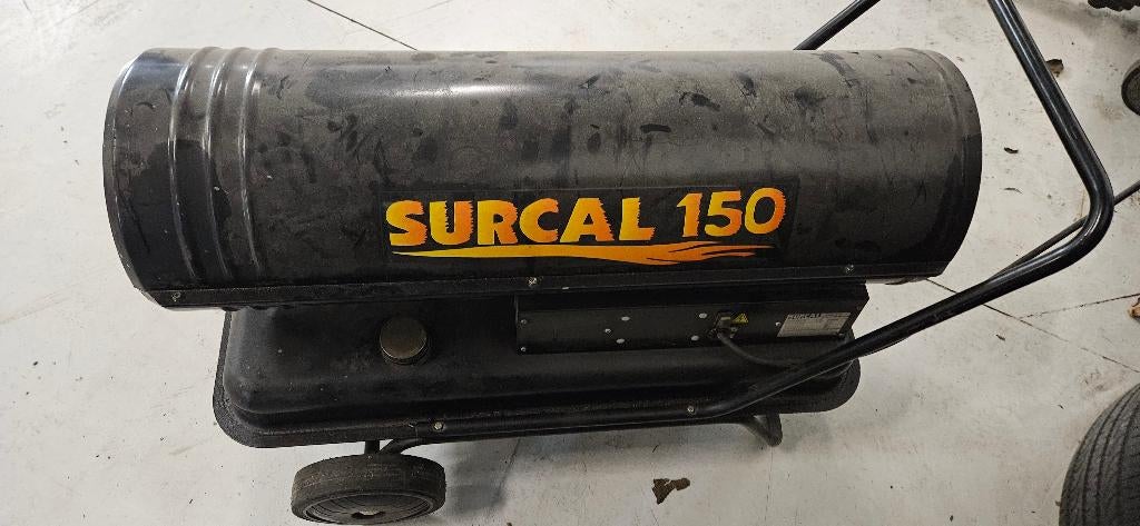 Krachtige Surcal 150 Heteluchtkanon - 43 kW (150.000 BTU), Doe-het-zelf en Bouw, Ophalen, 30 tot 80 cm, Gebruikt, Kachel
