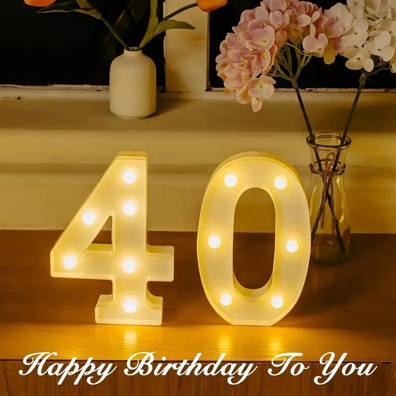 Decoratie 40 jaar, Hobby en Vrije tijd, Feestartikelen, Ophalen of Verzenden