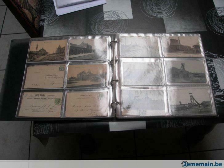 grosse collection,215 cartes postales d'Anderlues, Enlèvement