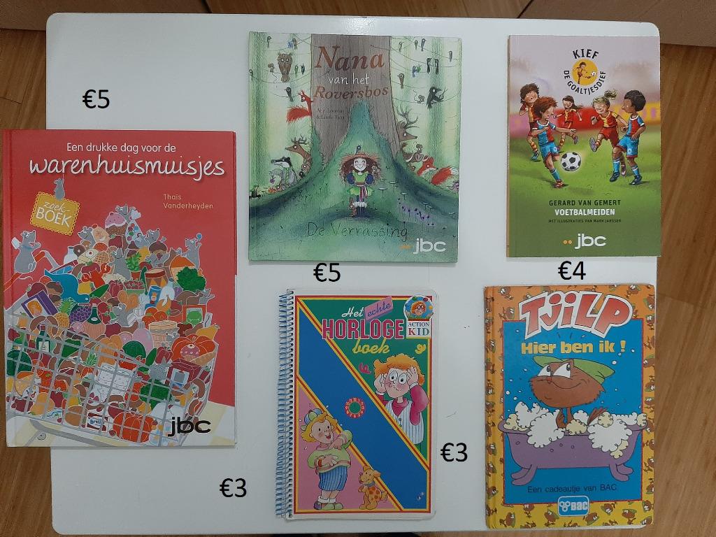 Kinderboeken, Ophalen, Zo goed als nieuw