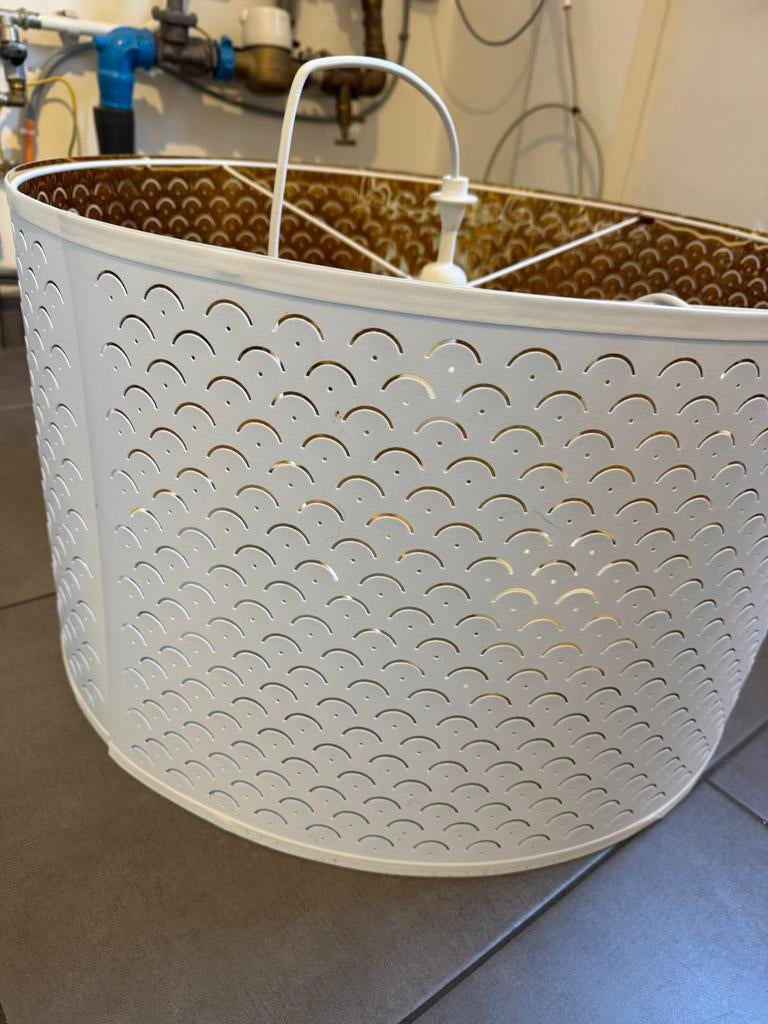 Abat jour NYMÖ Blanc IKEA, Maison & Meubles, Enlèvement, Comme neuf, Blanc