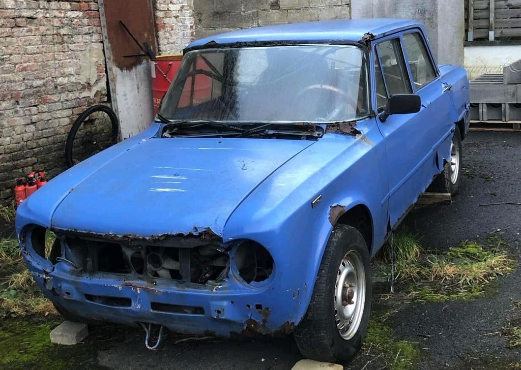 Alfa Romeo Guilia 1600cc, Ophalen