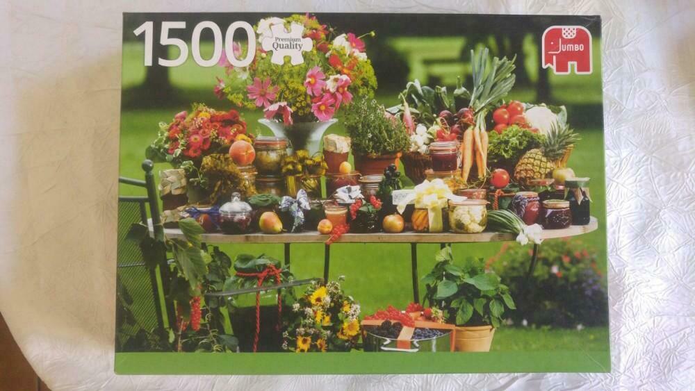 Puzzle Jumbodisset 1500 pcs, Enlèvement ou Envoi, Comme neuf, Puzzle