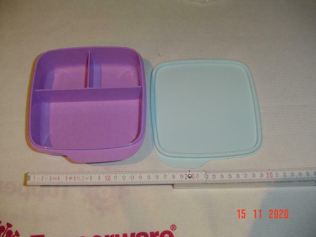 Tupperware Lunchdoos To Go  550 ml met vakjes NIEUW, Ophalen of Verzenden, Nieuw