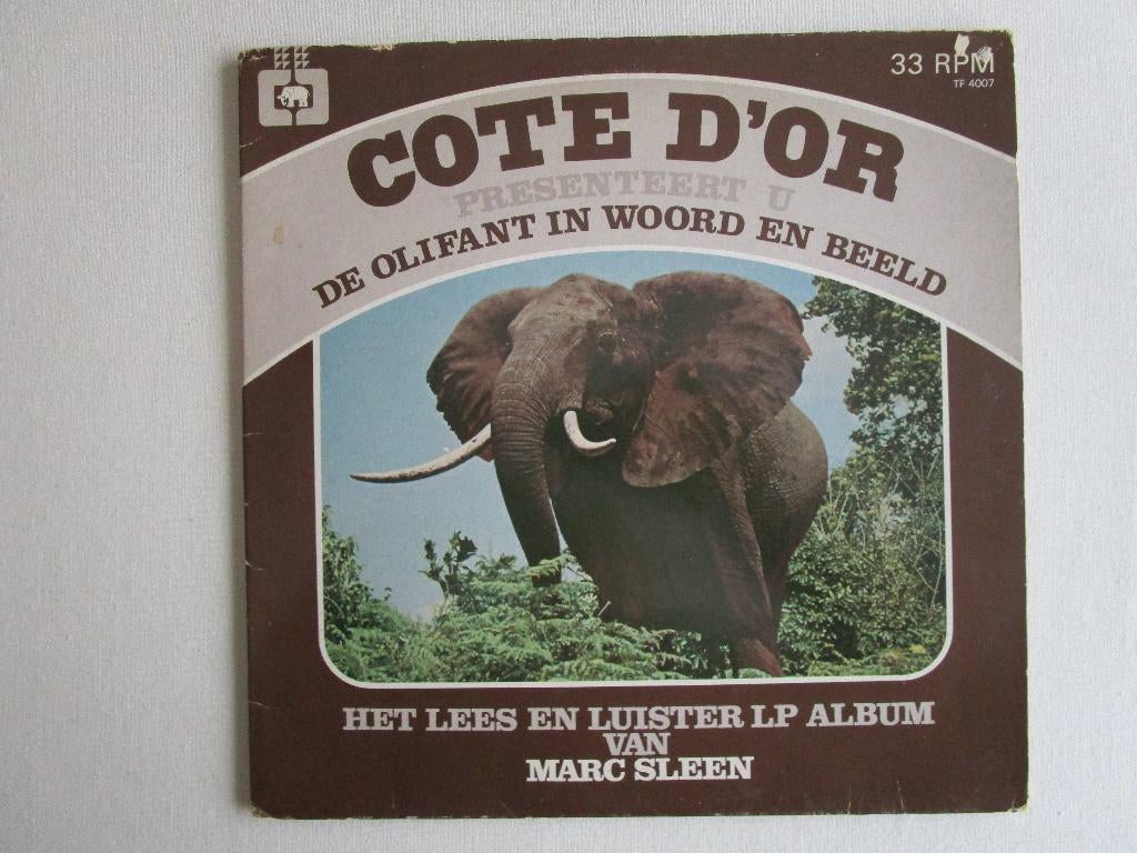 Marc Sleen : COTE D'OR presenteert olifant in woord & beeld., Cd's en Dvd's, Ophalen, Overige typen, Zo goed als nieuw, 12 inch