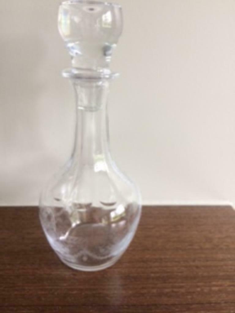 mooie karaf - heel goede staat, Huis en Inrichting, Ophalen, Zo goed als nieuw, Overige kleuren, Glas