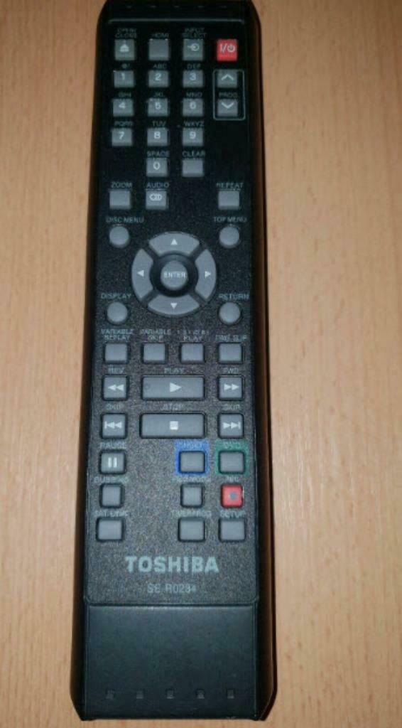 Afstandsbediening TOSHIBA SER0284, Ophalen of Verzenden, Gebruikt, Met dvd-recorder