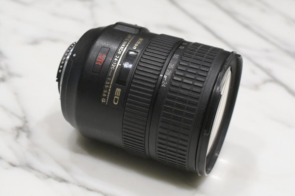 Nikon 24-120 mm/ f/3,5-5,6 AF-S VR, Enlèvement ou Envoi, 1980 à nos jours, Lentille ou Lentilles
