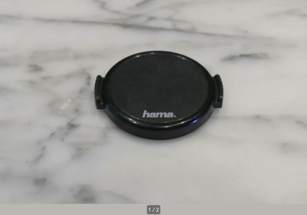 Bouchon d'objectif Hama 52 mm, TV, Hi-fi & Vidéo, Photo | Filtres, Enlèvement ou Envoi, 50 à 60 mm, Utilisé, Autres types
