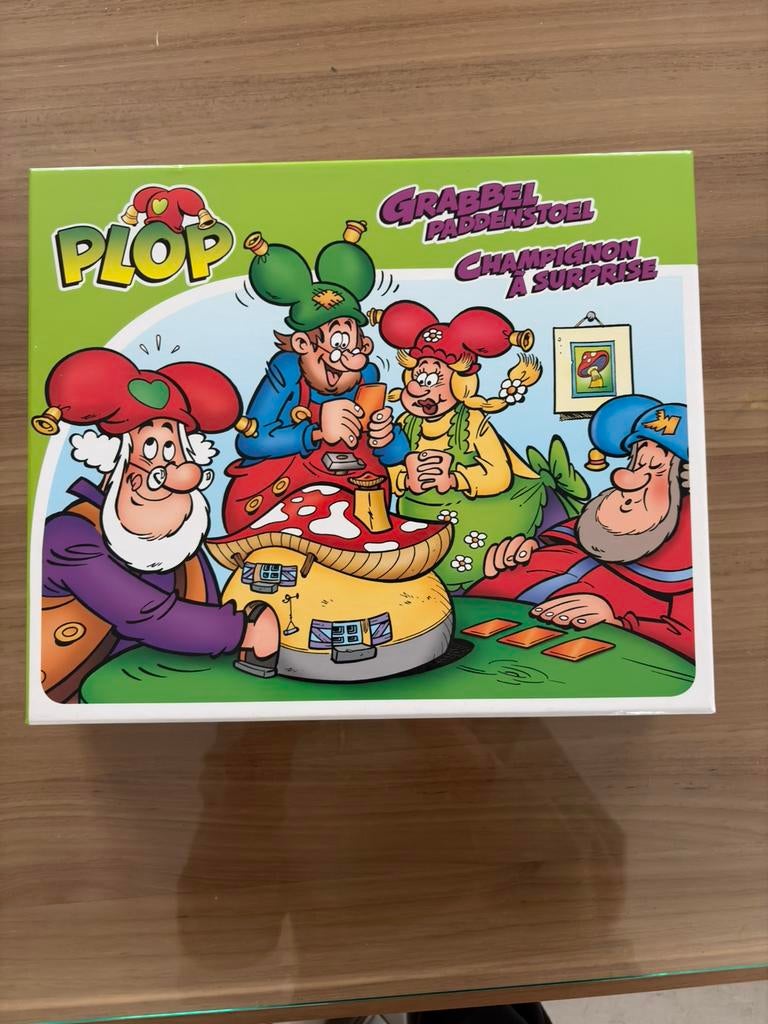 Plop Grabbel Paddenstoel (Studio 100, 2 tot 4 spelers), Hobby en Vrije tijd, Een of twee spelers, Ophalen, Gebruikt