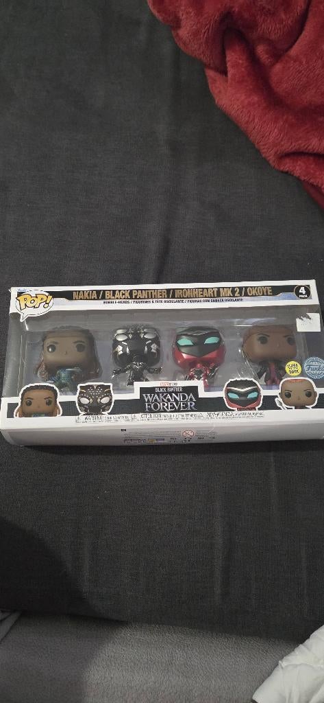 Pop collector Marvels 4 personnages NEUF !!, Ophalen, Nieuw