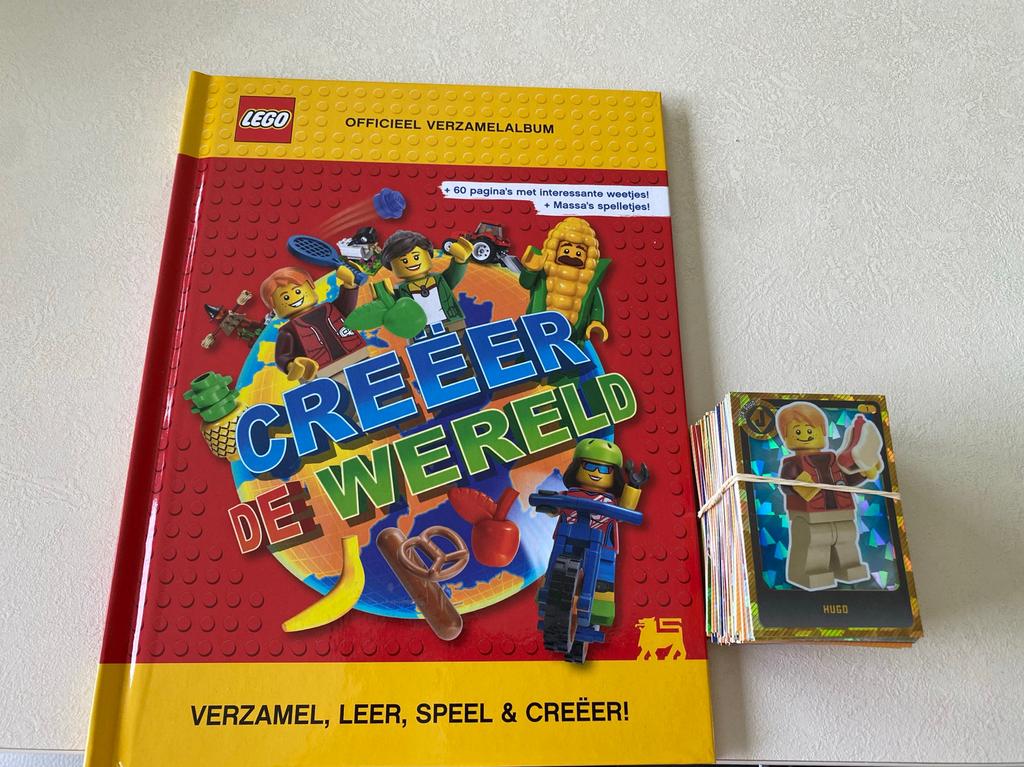 NIEUW Lego creëer de wereld+alle verzamelkaarten, Ophalen of Verzenden, Nieuw