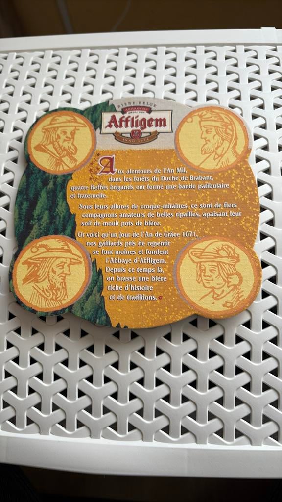 Tapis à bière Affligem, Collections, Enlèvement ou Envoi, Neuf