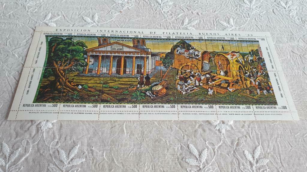 Postzegel Argentina, Postzegels en Munten, Ophalen of Verzenden