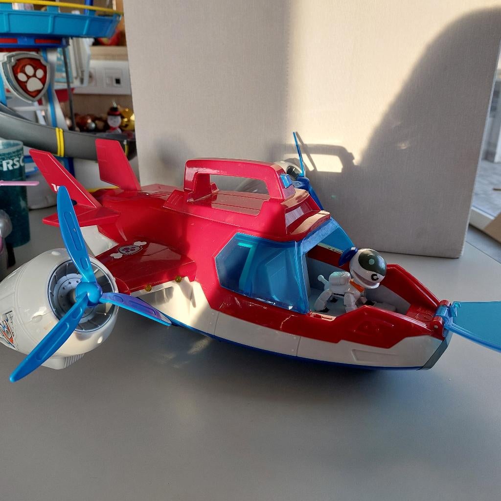Paw patrol air patroller met robohond, Ophalen, Zo goed als nieuw