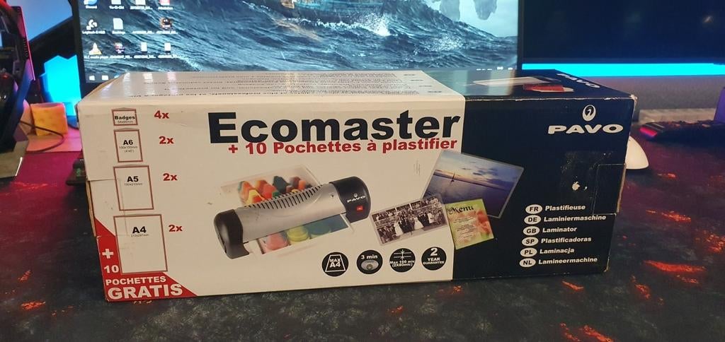 Plastifieuse pour photos Ecomaster, Enlèvement ou Envoi, Neuf