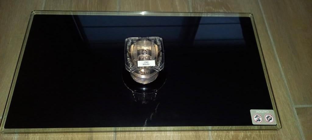 Tv voet draaibaar Samsung glas, Ophalen, Zo goed als nieuw