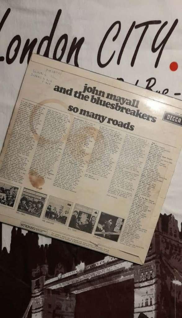 JOHN MAYALL  & THE BLUES BREAKERS LP, Enlèvement ou Envoi, Utilisé, Pop rock