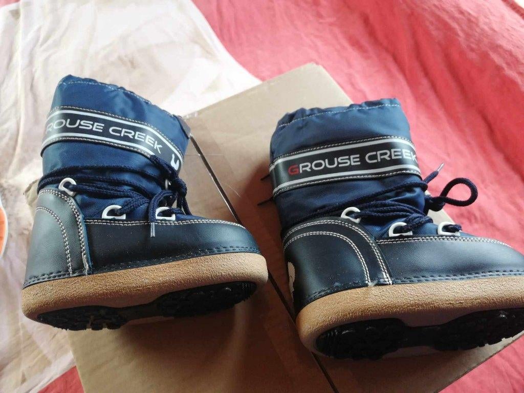Ski botten blauw grouse creek – maat 29-31 – 1x gedragen, Grouse creek, Gebruikt, Jongen of Meisje, Ophalen of Verzenden