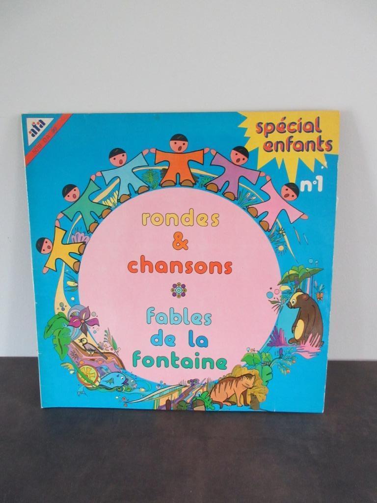 Vinyl 5019 DA 20 RONDES ET CHANSONS FABLES DE LA FONTAINE, Cd's en Dvd's, Ophalen