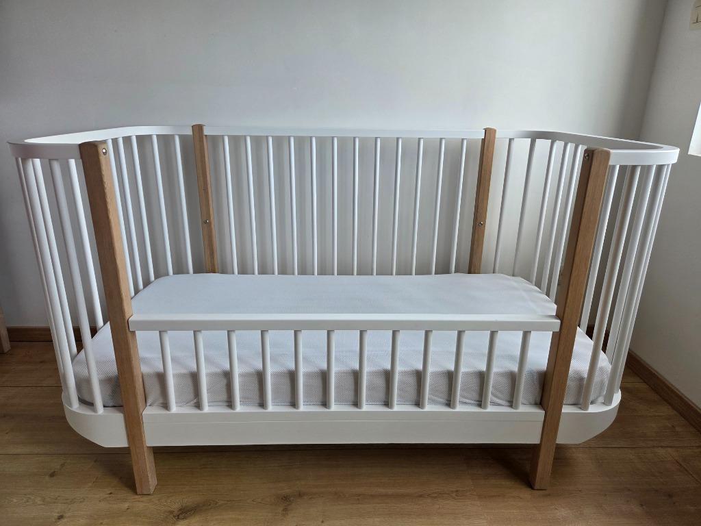 Oliver furniture meegroeibed en commode, Enlèvement, Comme neuf, Garçon ou Fille