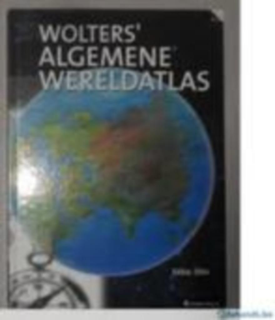 Wolters' Algemene Wereldatlas + CD, Boeken, Ophalen of Verzenden, Gelezen