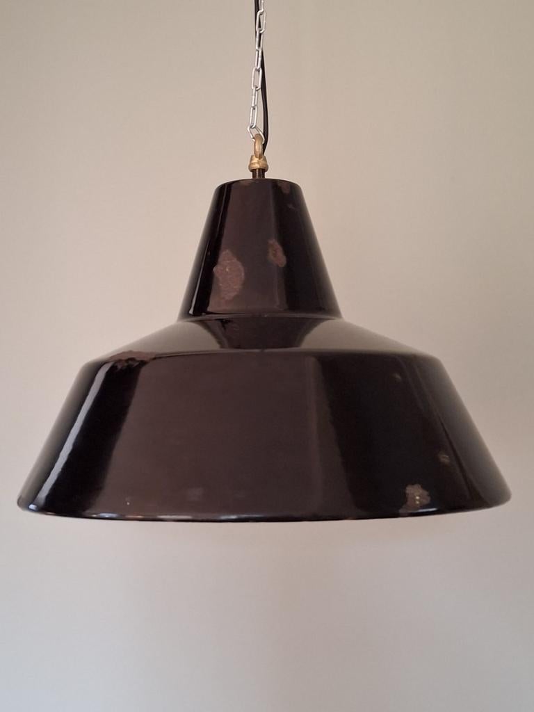 Lampes industrielles en émail, Enlèvement