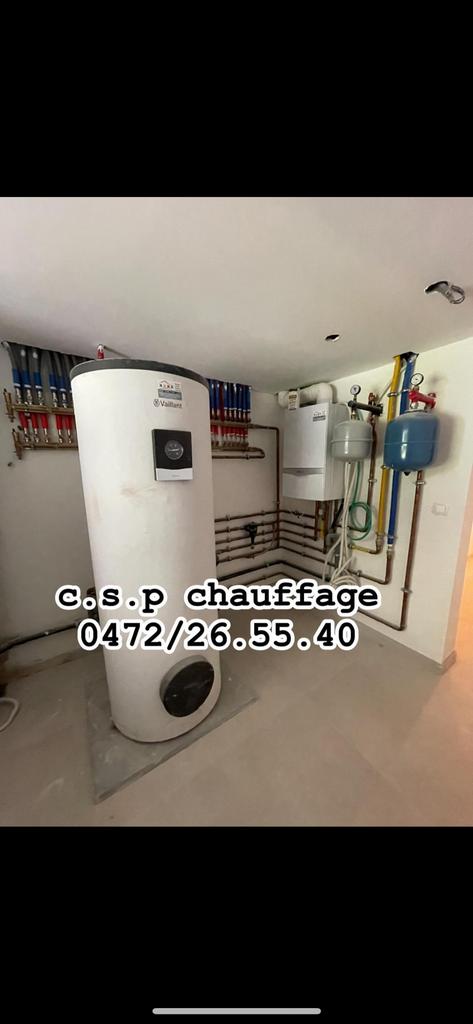 Chauffagiste plombier devis gratuit 0472/26.55.40, Installatie