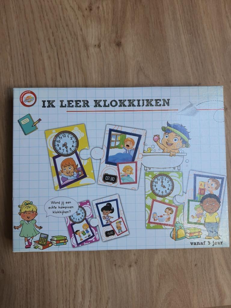 Puzzel - Ik leer klokkijken (nieuwstaat), Ophalen, Nieuw, Puzzelen