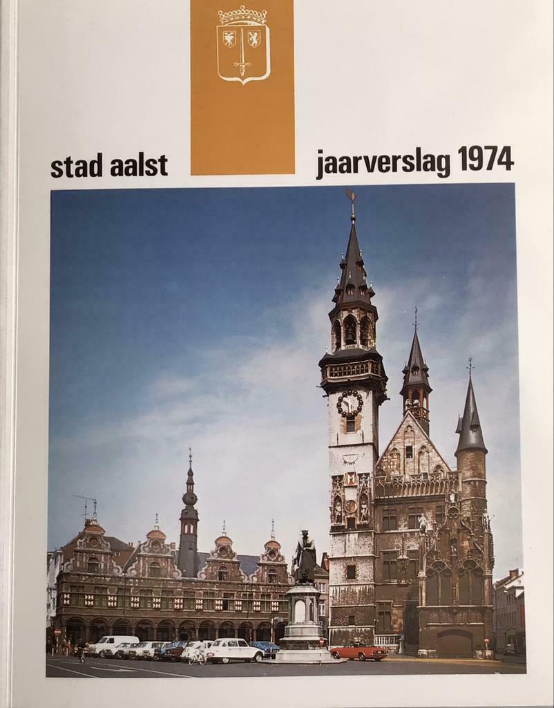 Stad Aalst jaarverslag 1974:, Ophalen of Verzenden, Zo goed als nieuw