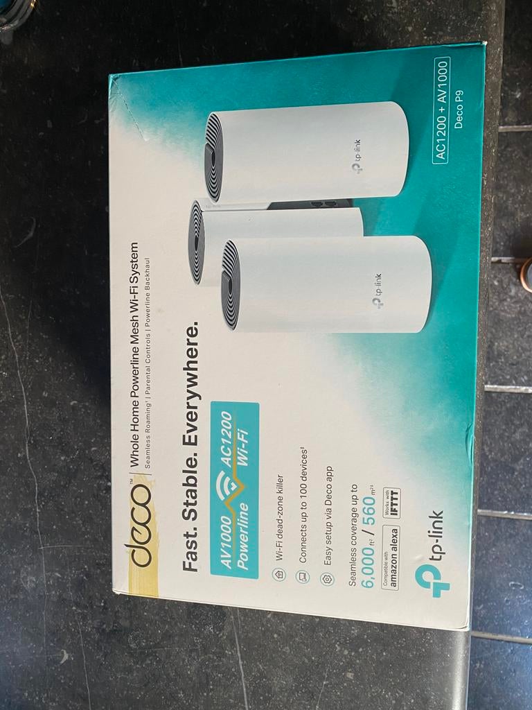 TP-Link Deco P9 (3-pack), Informatique & Logiciels, Amplificateurs wifi, Enlèvement