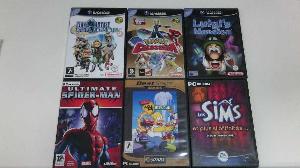 Jeux video: Nintendo Gamecube/PC, Games en Spelcomputers, Games | Nintendo GameCube, Ophalen, Overige genres, 1 speler, Zo goed als nieuw