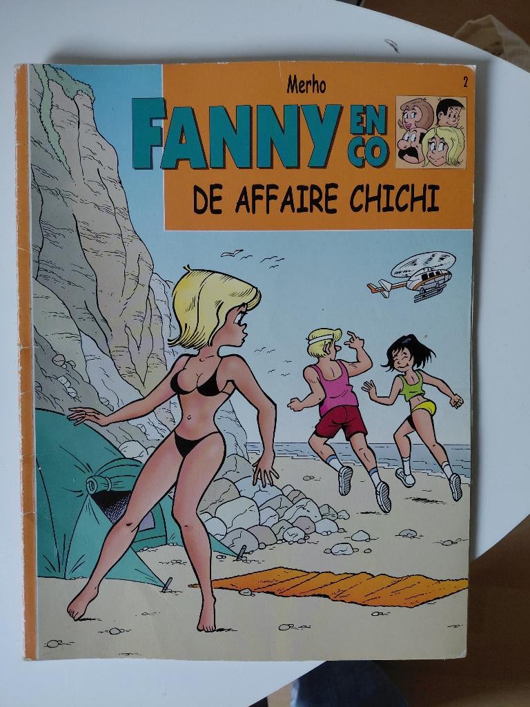 strip fanny en co: de affaire chichi, Eén stripboek, Ophalen of Verzenden, Gelezen, Merho