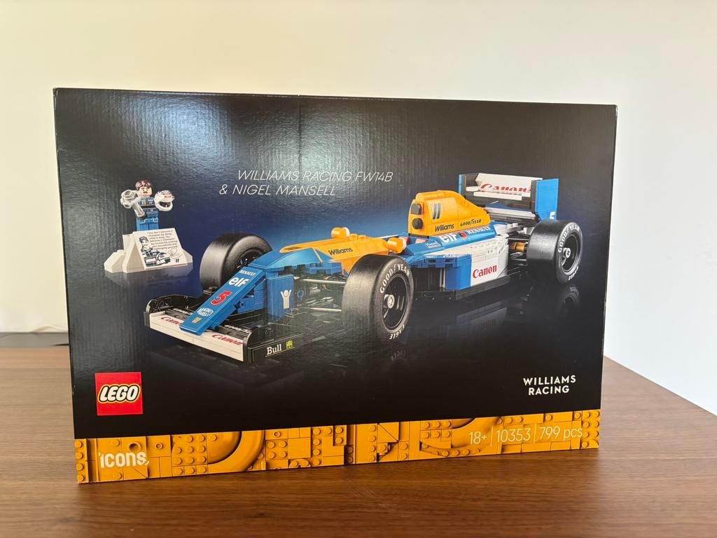 Williams Racing FW14B & Nigel Mansell Lego, Enlèvement, Neuf, Lego