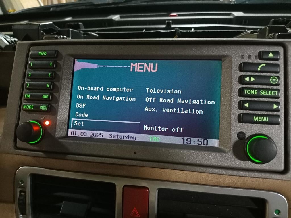 Navigatiescherm Range Rover MK3 LR22 / BMW X5 E53, Auto-onderdelen, Ophalen of Verzenden, BMW