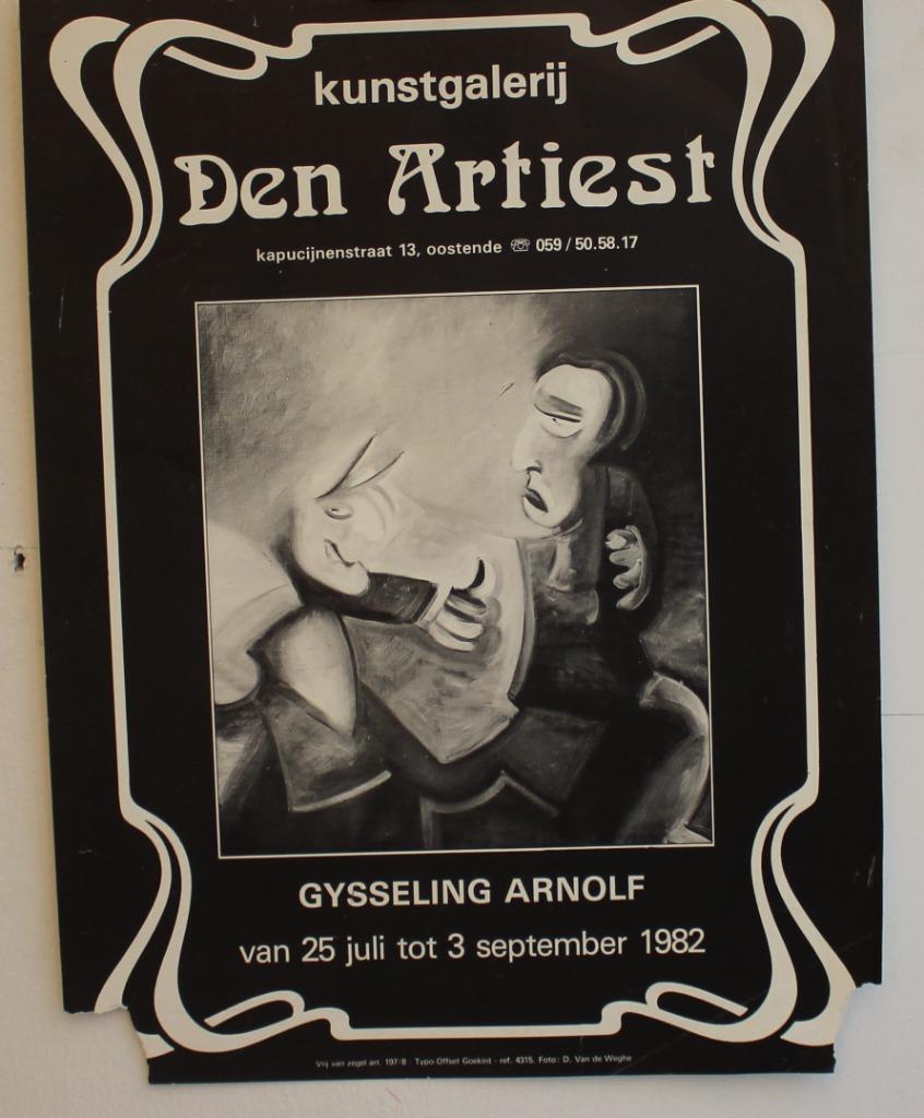 GYSSLING ARNOLF 1982 Den Artiest affiche, Enlèvement ou Envoi