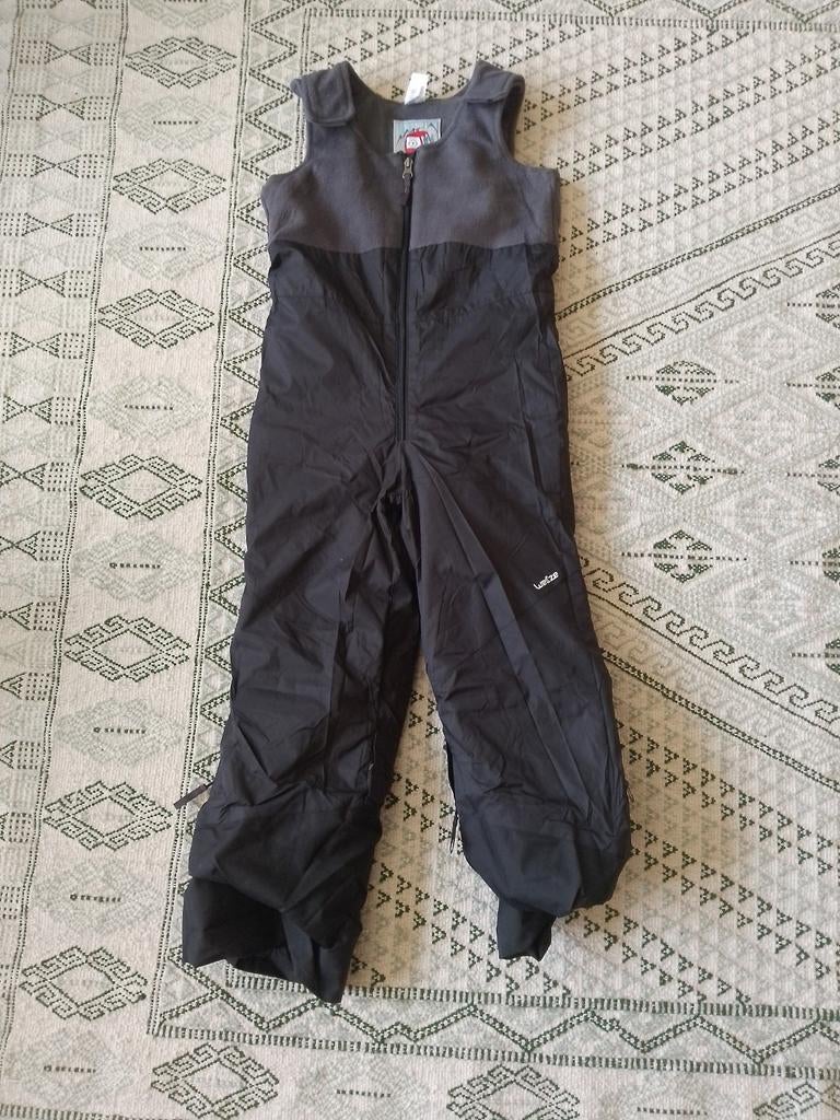 Pantalon de ski noir, 6 ans, peu utilisé., Enlèvement ou Envoi, Comme neuf, Ski