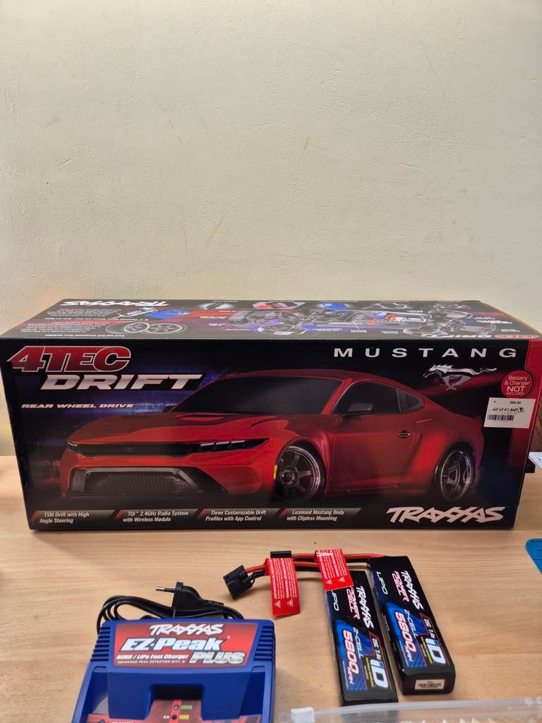 Traxxas 4tec drift mustang nieuw!, Ophalen