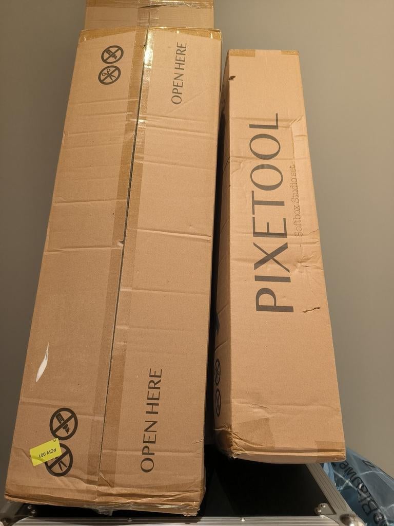 Pixetool softbox studio set, Audio, Tv en Foto, Fotografie | Fotostudio en Toebehoren, Nieuw, Ophalen