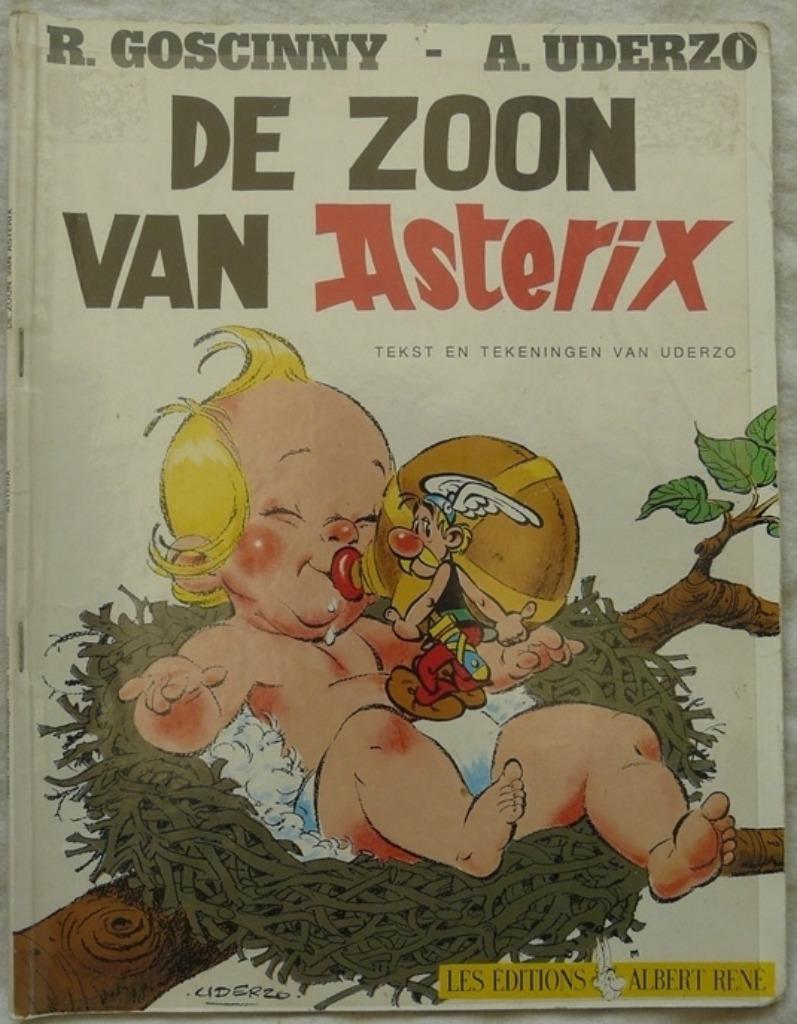 Asterix, De Zoon v Asterix, Nr27, Editions Albert René, 1988, Livres, Enlèvement ou Envoi, Une BD, Utilisé, Goscinny - Uderzo