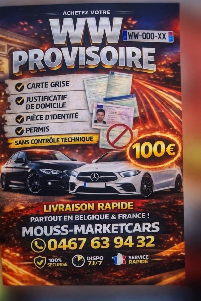Ww provisoir, Auto's, Alpine, Particulier, Te koop