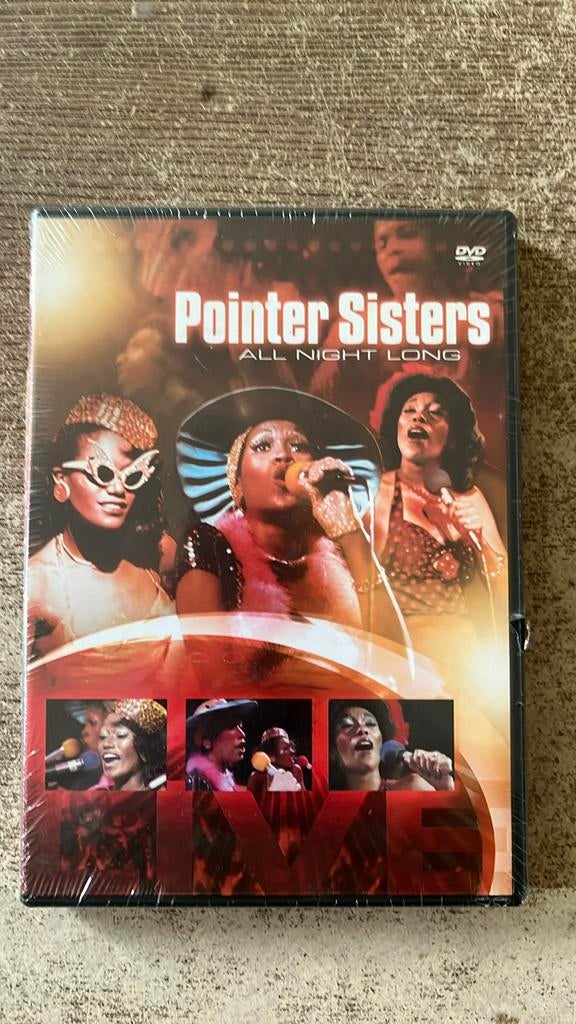 DVD - Pointer Sisters - All night long, Ophalen of Verzenden, Zo goed als nieuw