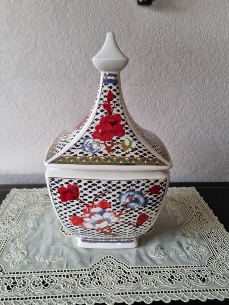 Antieke Chinese vaas. Handgeschilderd., Ophalen of Verzenden